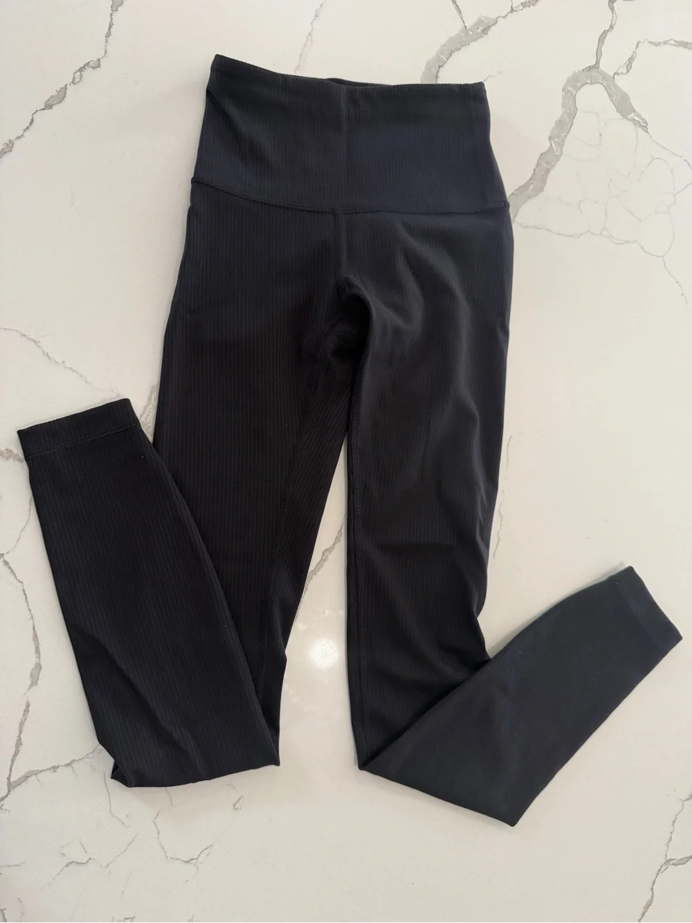 lululemon athletica Black Ribbed High-Waist Leggings - Picture 5 of 5